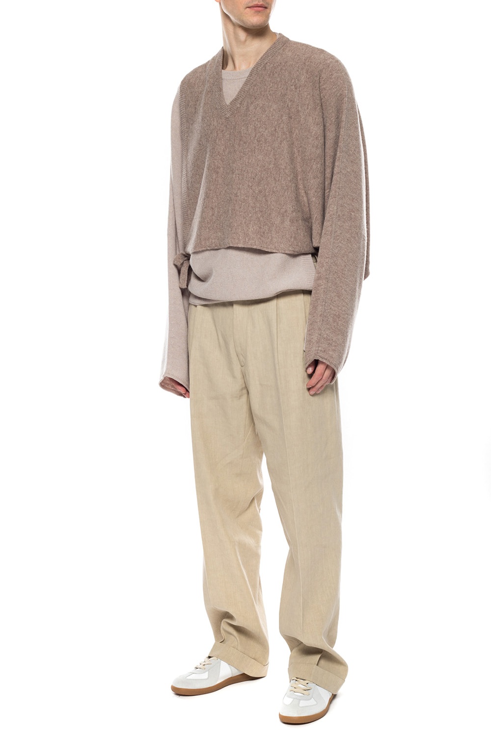 Maison Margiela Double-layered sweater | Men's Clothing | Vitkac